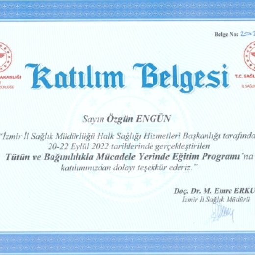 Klinik Psikolog Özgün Engün Özel Sağlık Hizmet Birimi